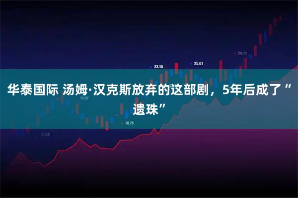华泰国际 汤姆·汉克斯放弃的这部剧，5年后成了“遗珠”